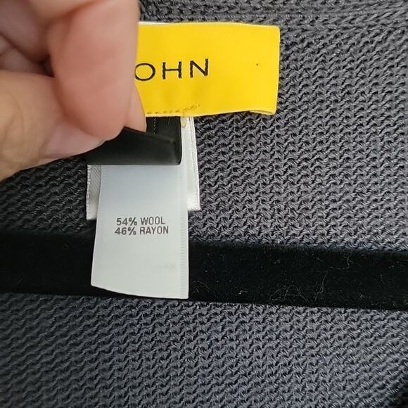 St. John Wool Blend Dolman Sleeve Sweater, M - Picture 4 of 11